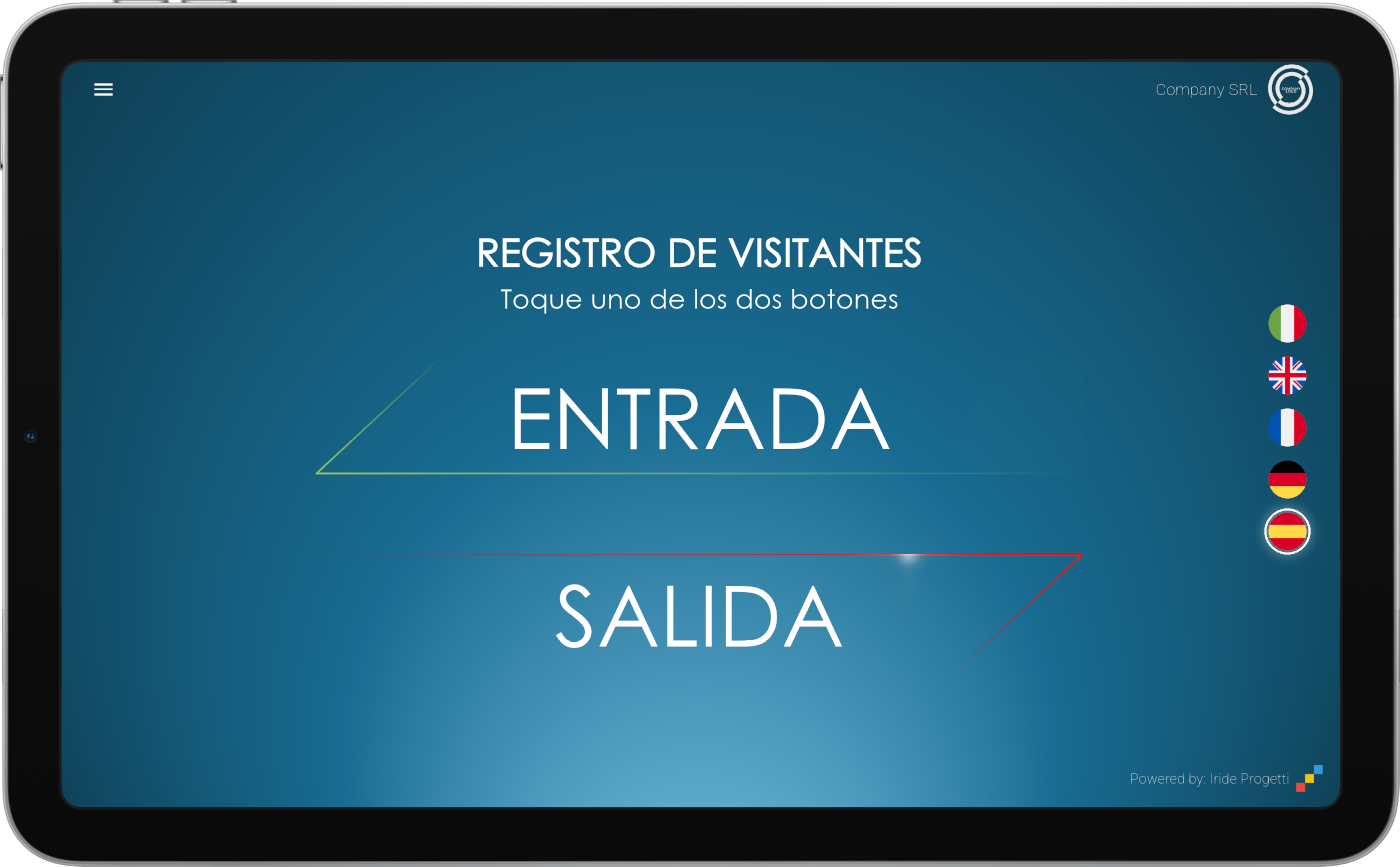 IRIGuest visitor registration app